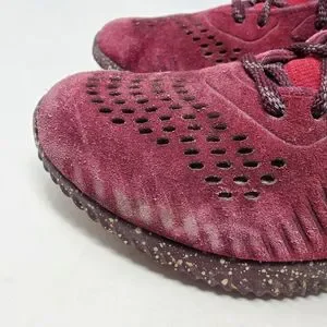 adidas Shoes Adidas Alphabounce Lea Cq189 Leather Maroon Mens 65 Running Shoes Womens 8 Poshmark